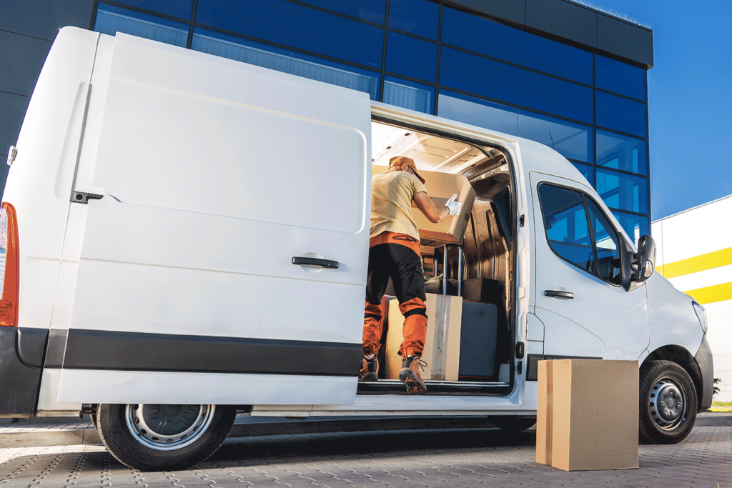 Internal mail courier logistics in Canada by Box-In Transportation across Ontario.