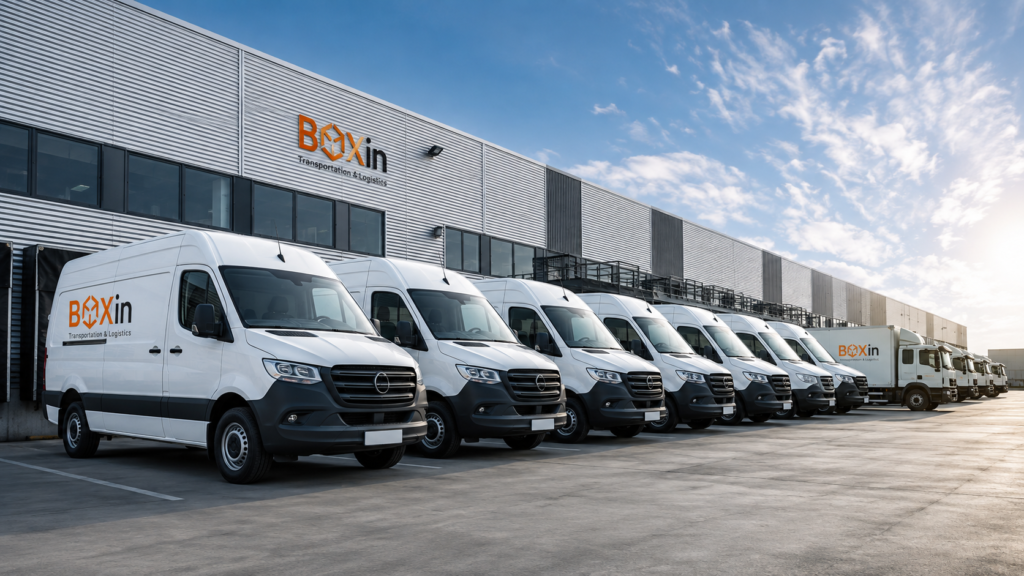 Box-In fleet providing additional transportation capacity for an Ontario distribution centre